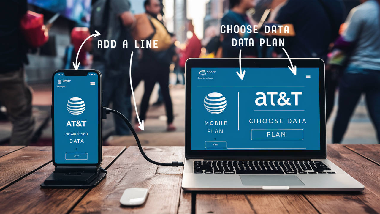 How to add high-speed data at&t?