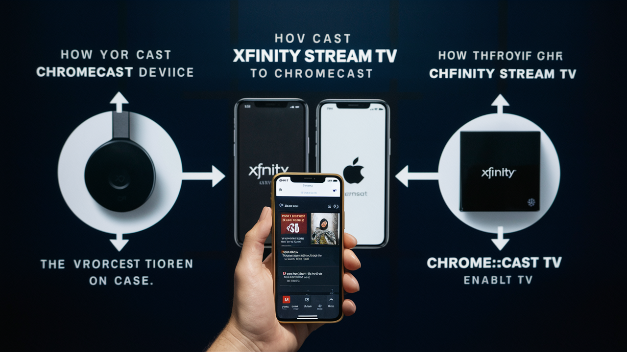 How To Cast Xfinity Stream?