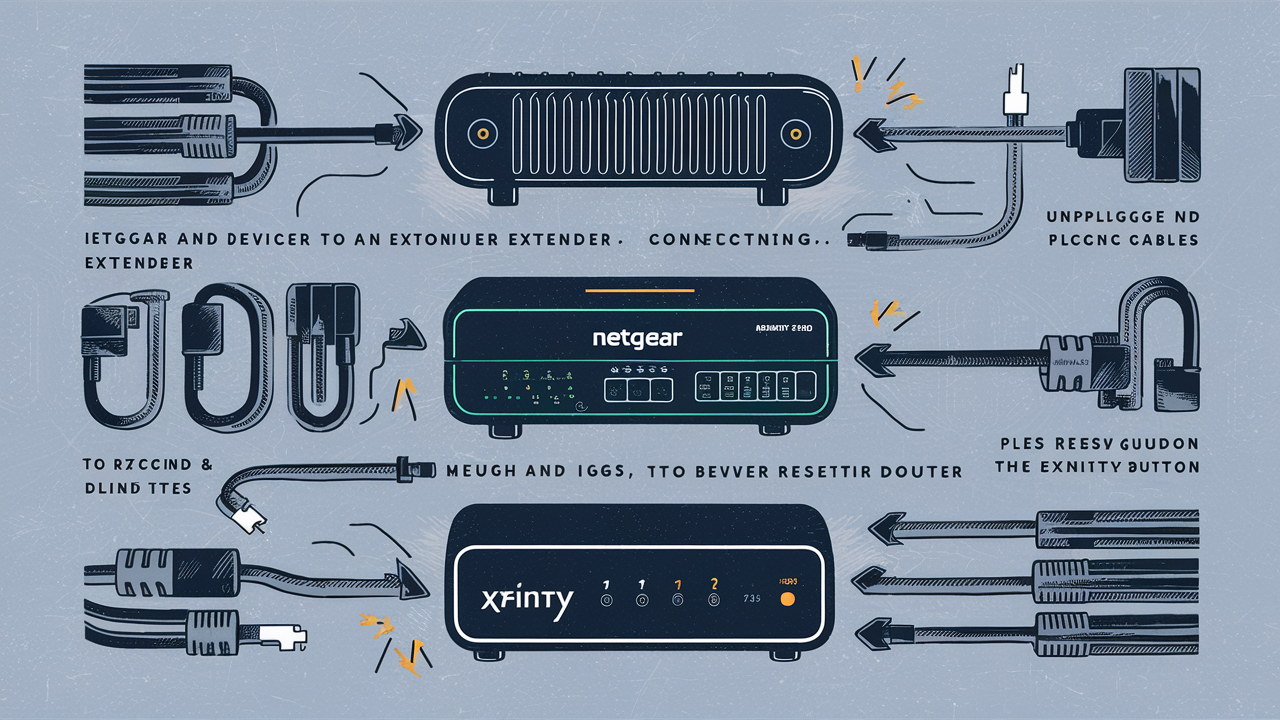 How To Connect Netgear Extender To Xfinity Router?