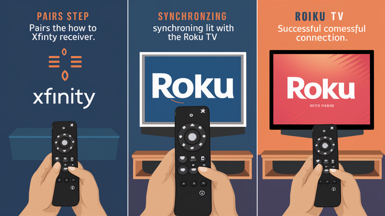 How To Connect Xfinity Remote To Roku Tv?