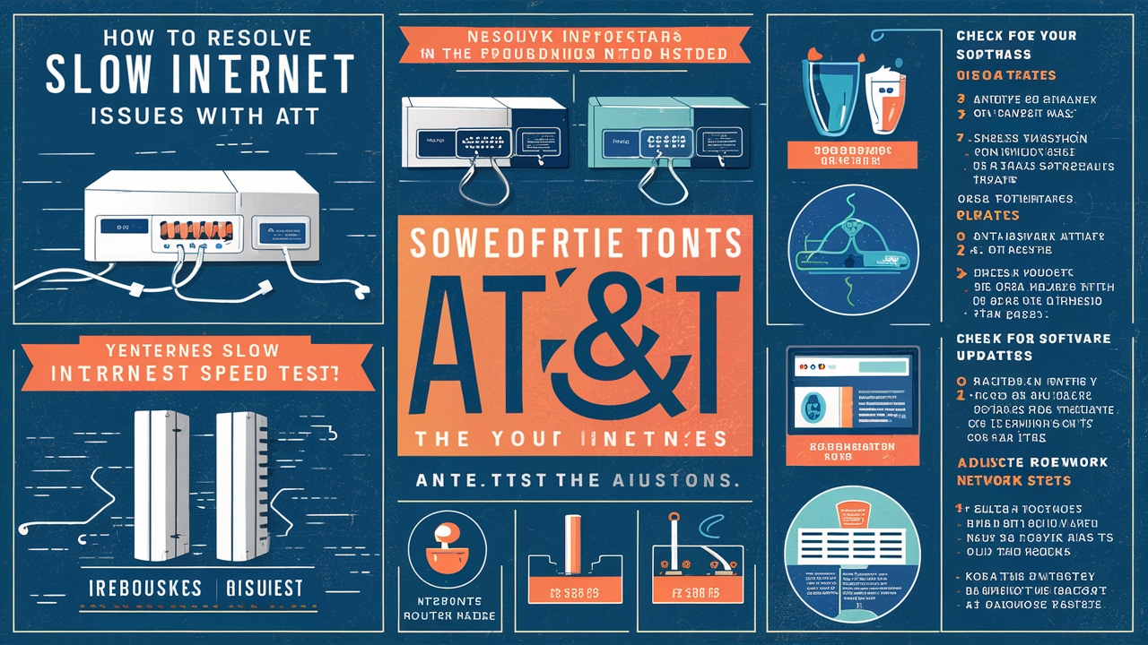 How to fix AT&T slow internet?