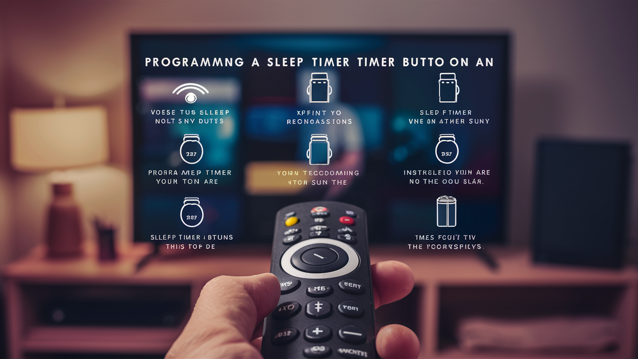 How To Program Sleep Timer Button On Xfinity Remote?