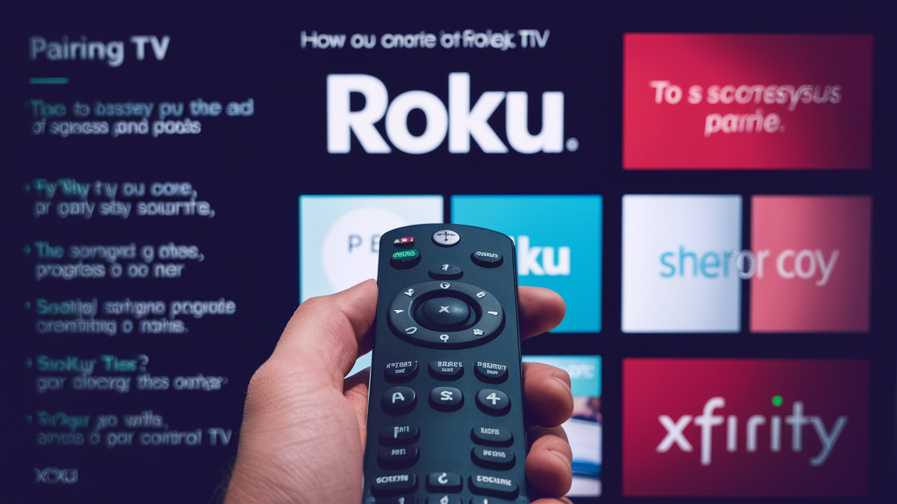 How To Program Xfinity Remote To Roku Tv?