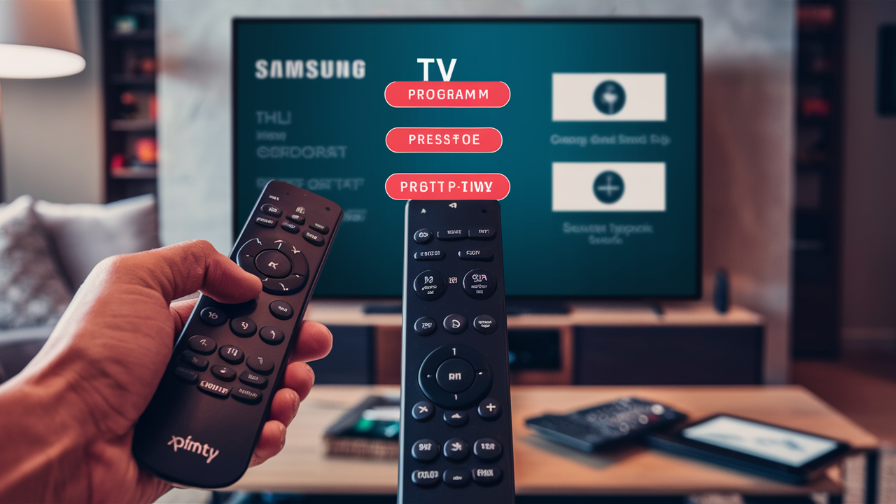 How To Program Xfinity Remote To Samsung Tv?