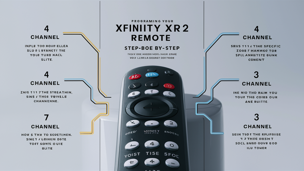 How To Program Xfinity Xr2 Remote?