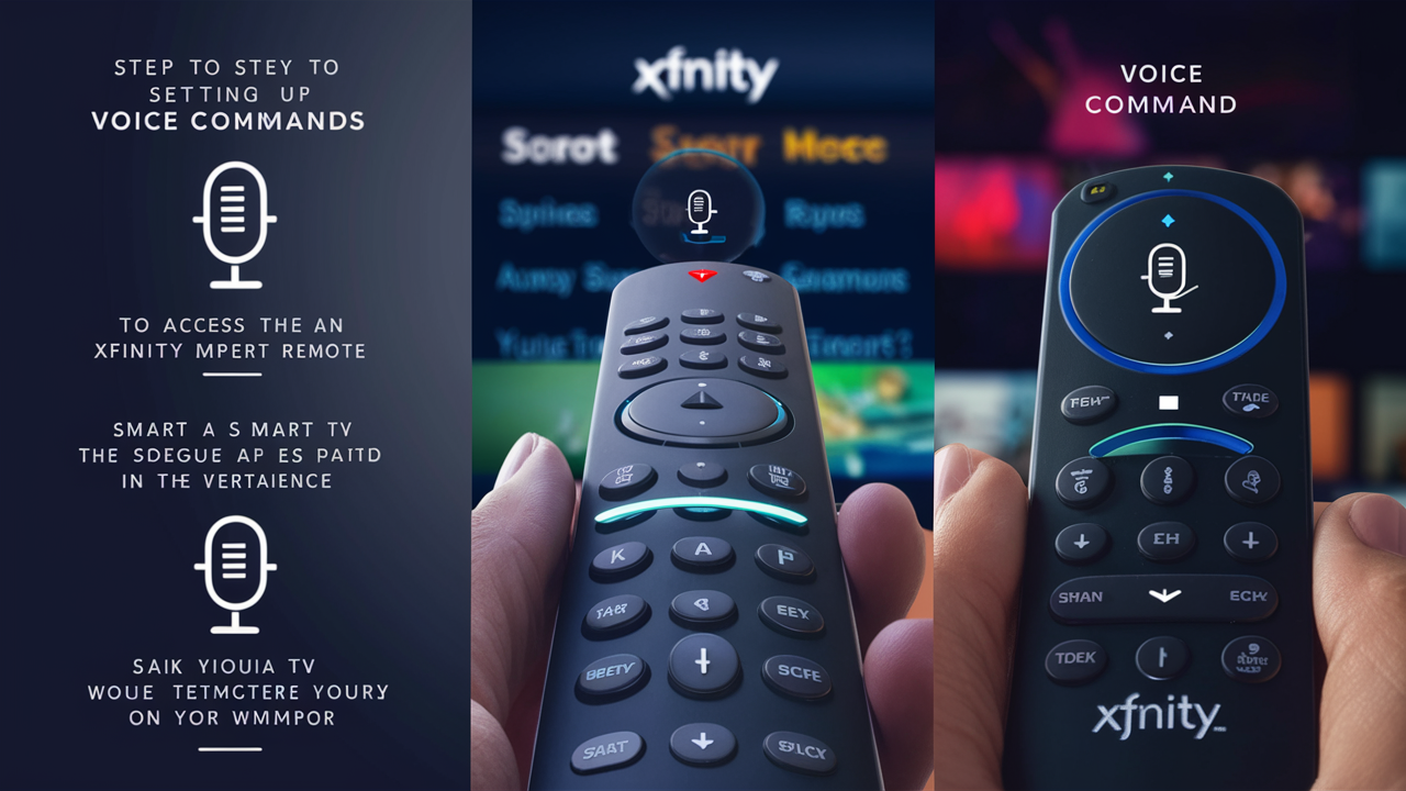 How To Set Up Voice Command On Xfinity Remote?