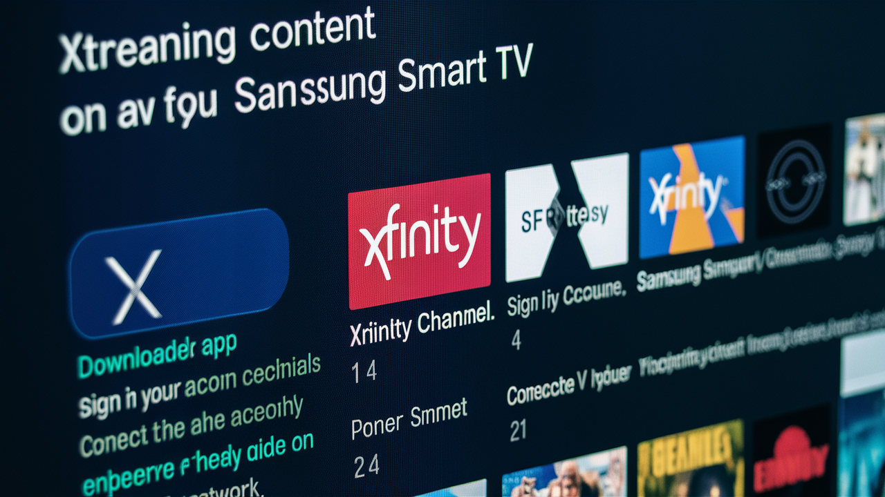 How To Stream Xfinity On Samsung Smart Tv?