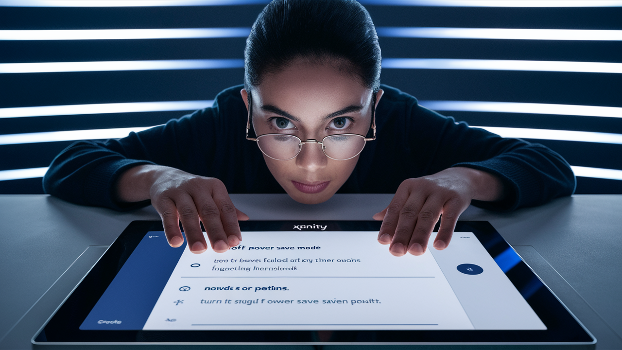 How To Turn Off Power Save Mode On Xfinity?