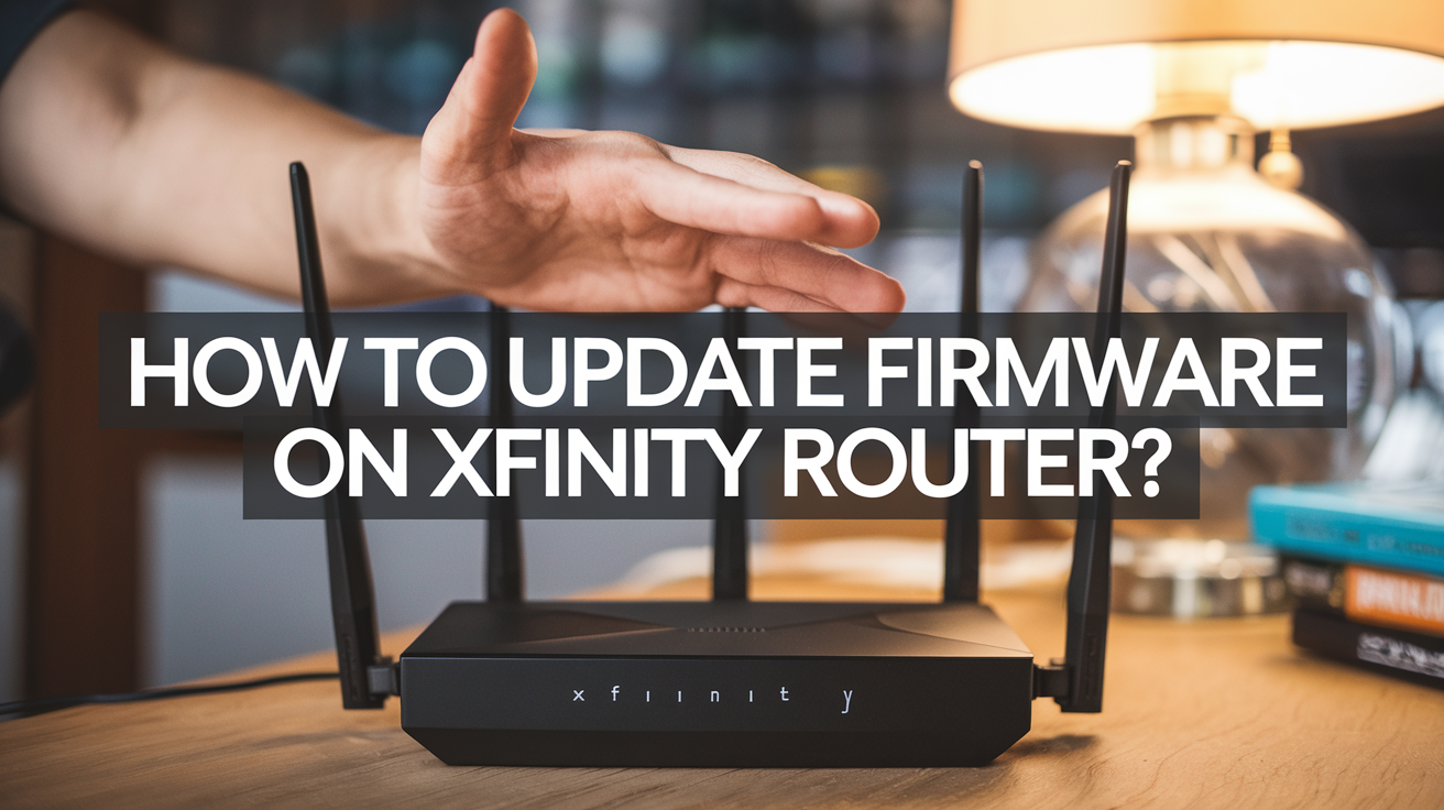 How To Update Firmware On Xfinity Router?