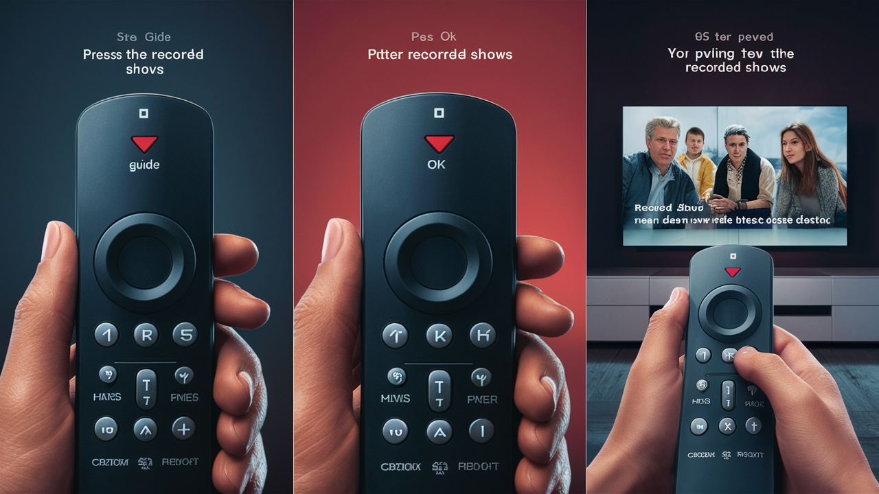 How To Watch Recorded Shows On Xfinity Xr2 Remote?