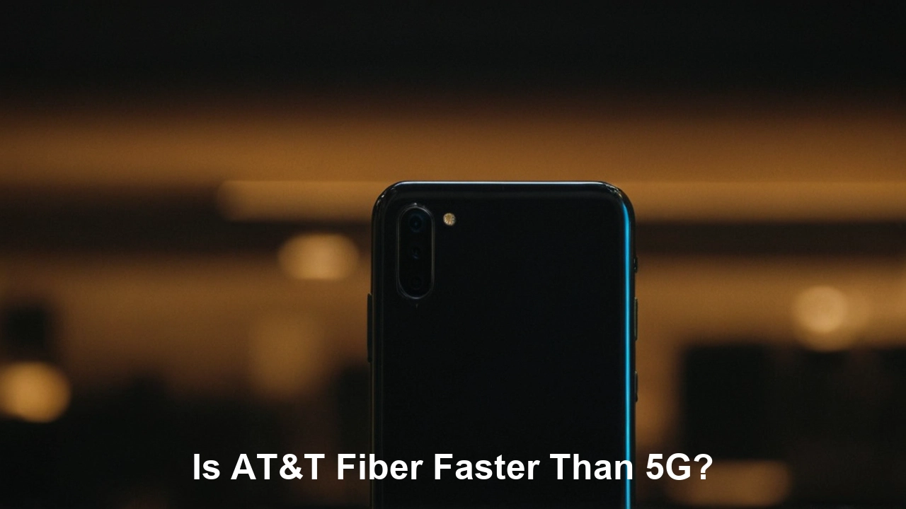 Is ATT fiber faster than 5G?