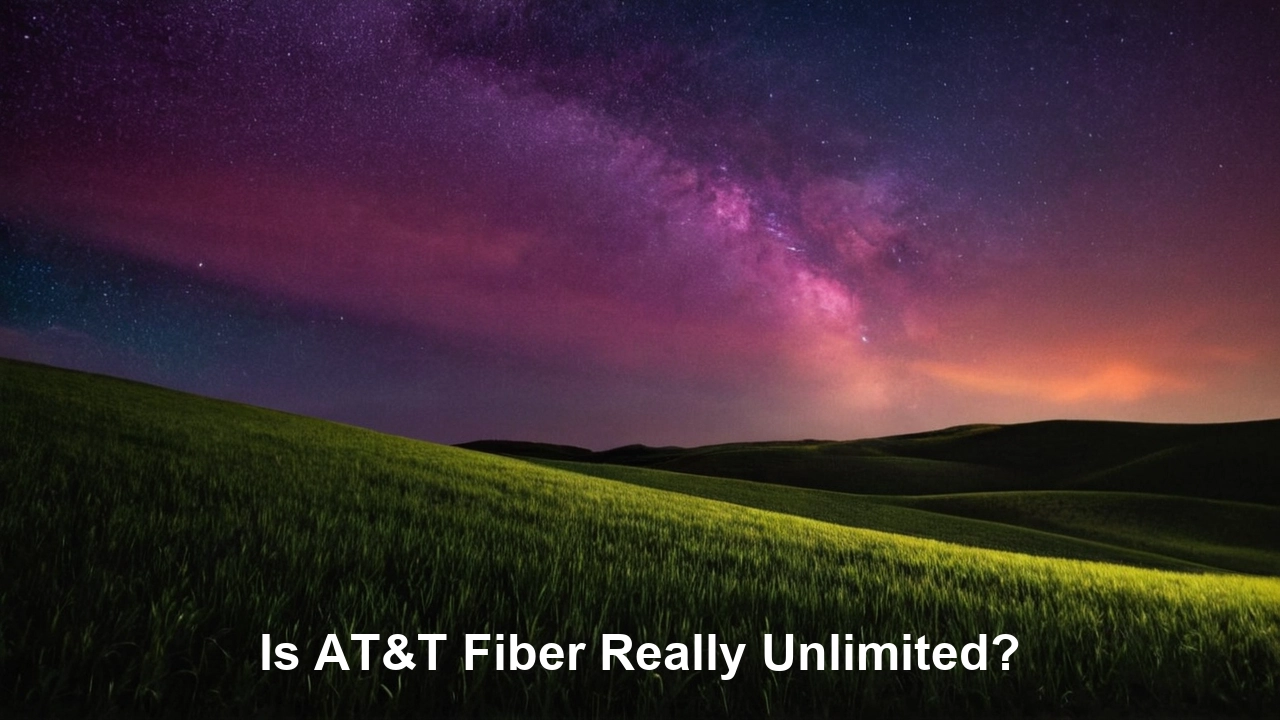 Is AT&T fiber really unlimited?