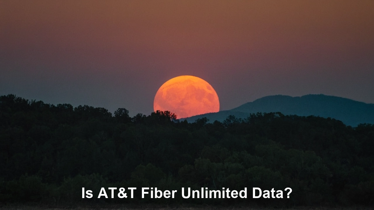 Is AT&T fiber unlimited data?