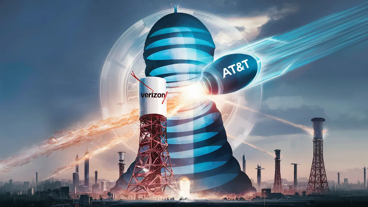 Is AT&T buying out Verizon?