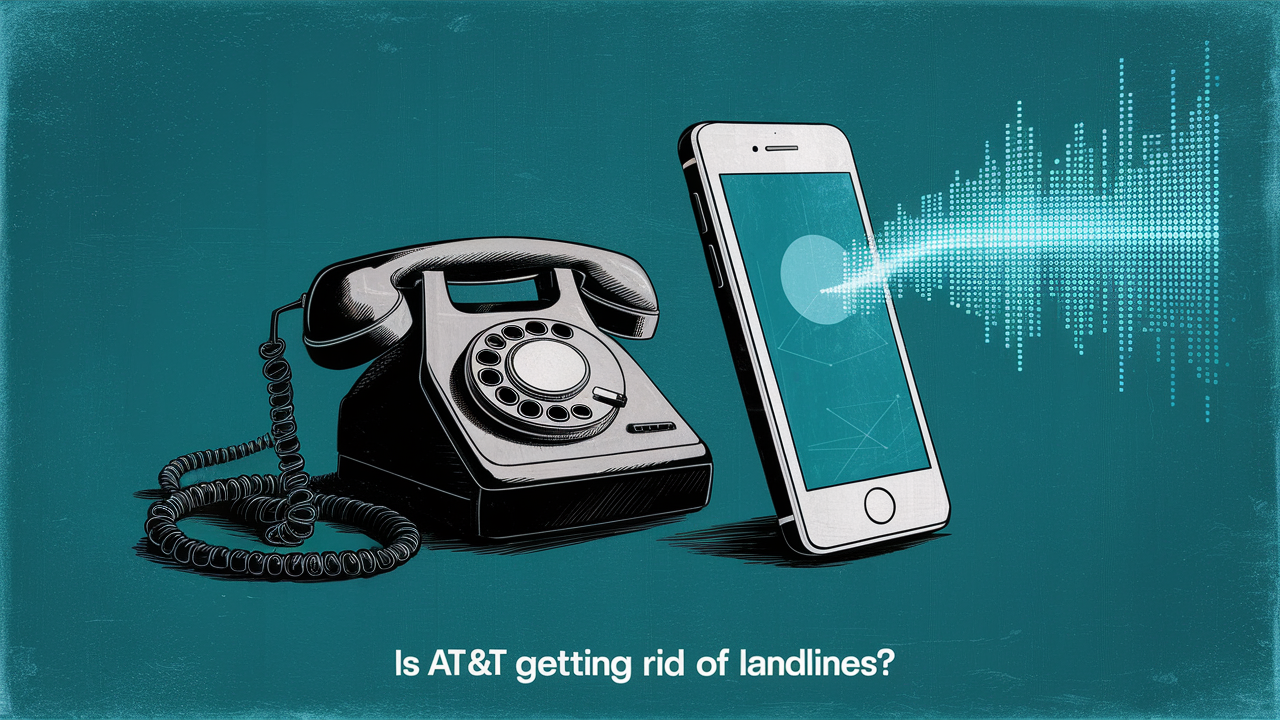 Is AT&T getting rid of landlines?