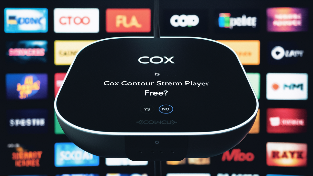 Is Cox Contour Stream Player Free?