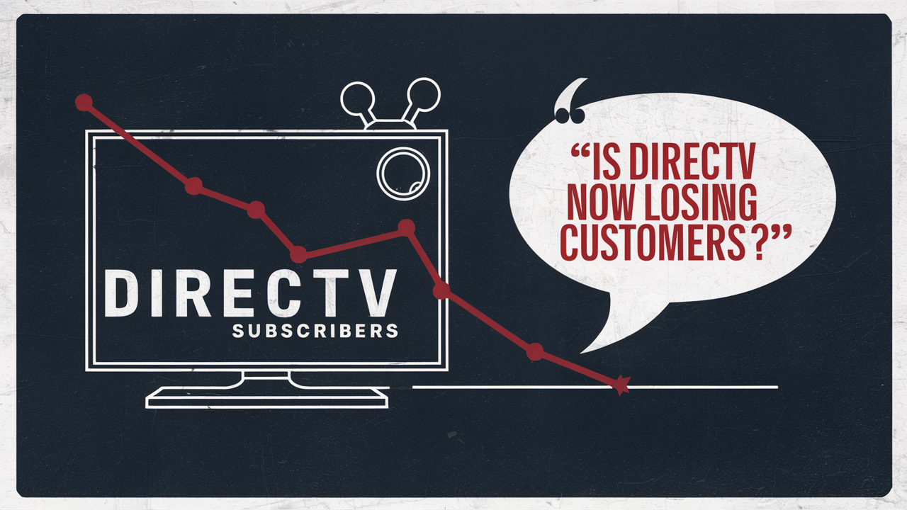 Is directv now losing customers?