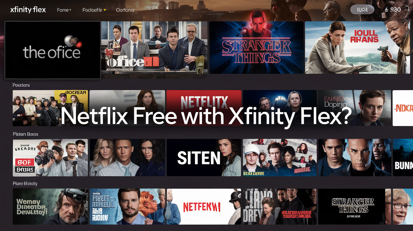 Is Netflix Free With Xfinity Flex?