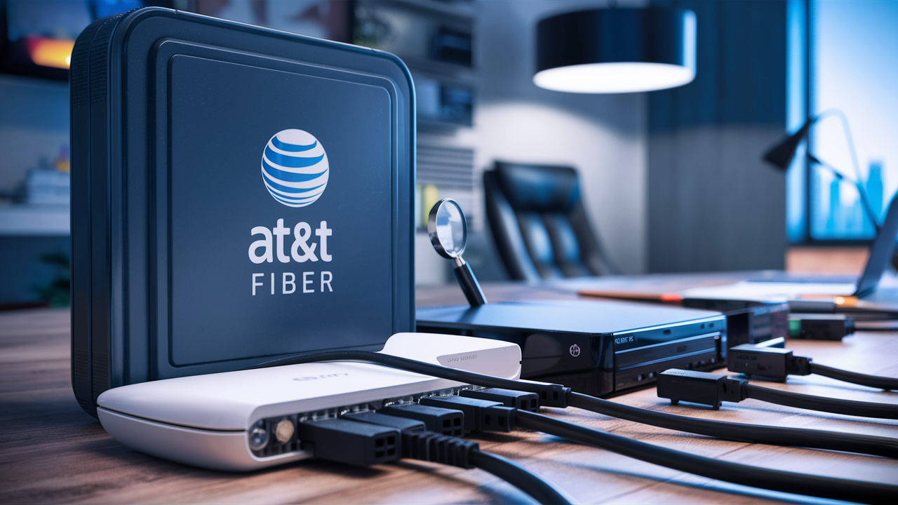 Is the AT&T fiber box a modem?