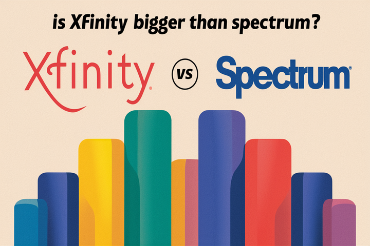 Is Xfinity bigger than spectrum?