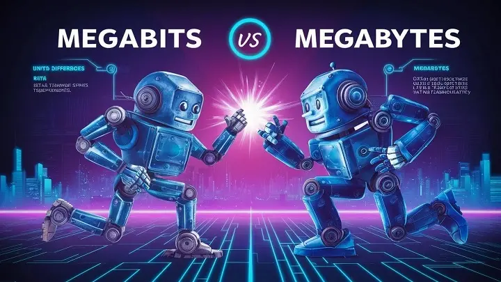 Megabits vs. Megabytes: the quick comparison