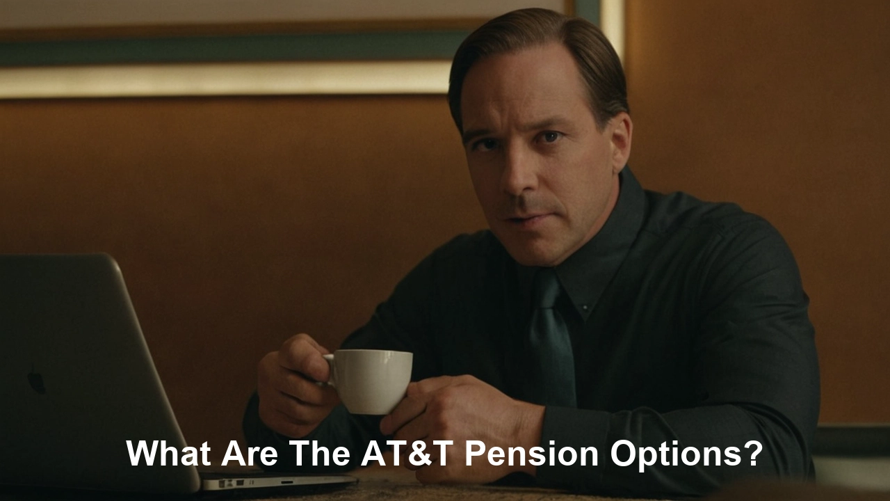 What are the AT&T pension options?