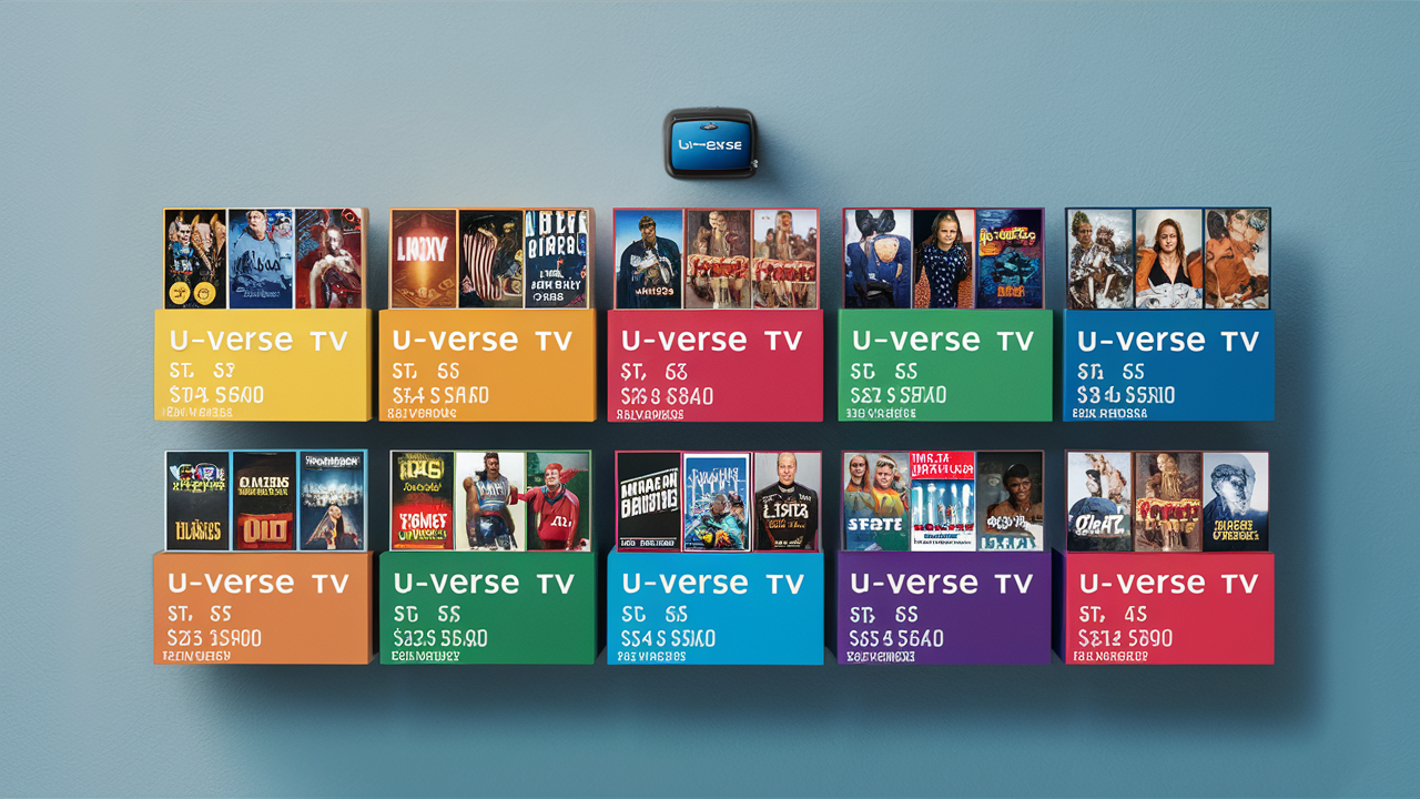 What are the U-verse TV packages?