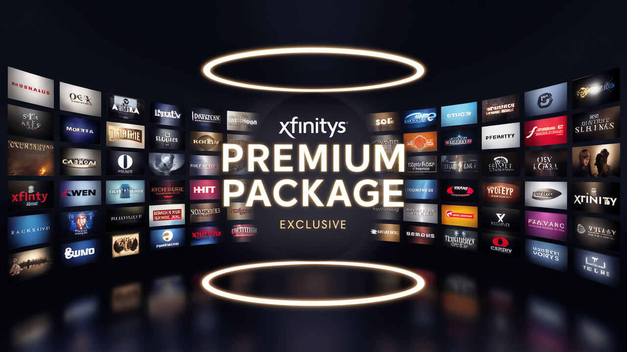 What channels are on the premium package on Xfinity?