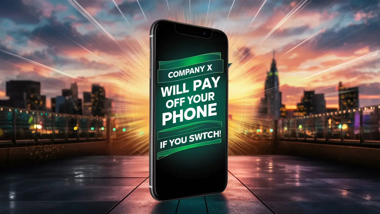 What company will pay off my phone if I switch?