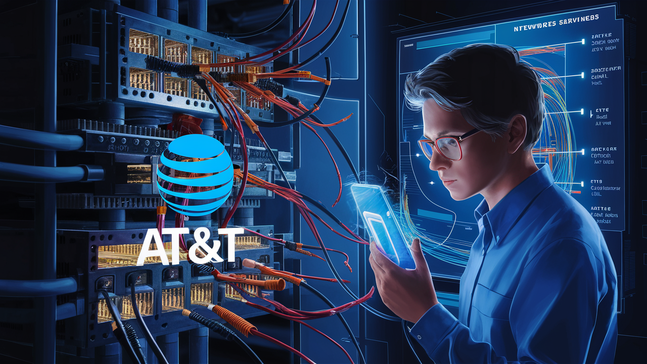 What connection does AT&T use for internet?