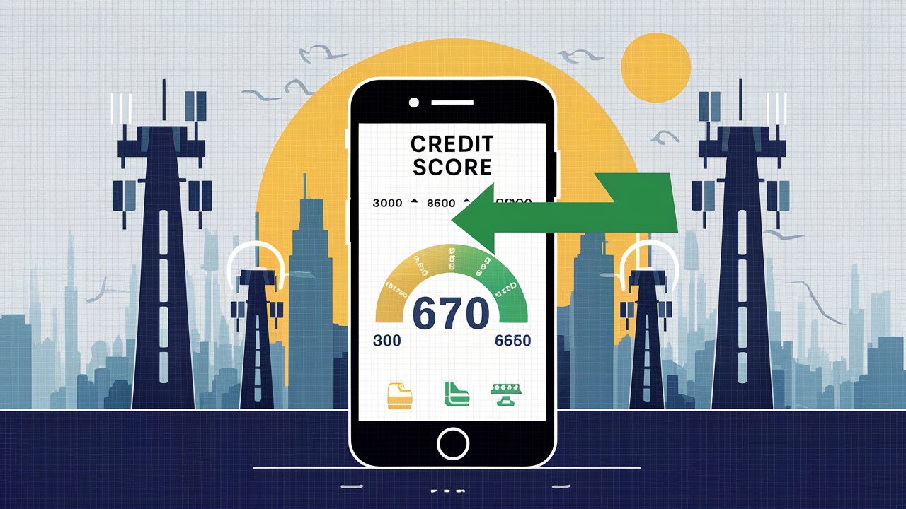 What credit score do you need to get a phone?