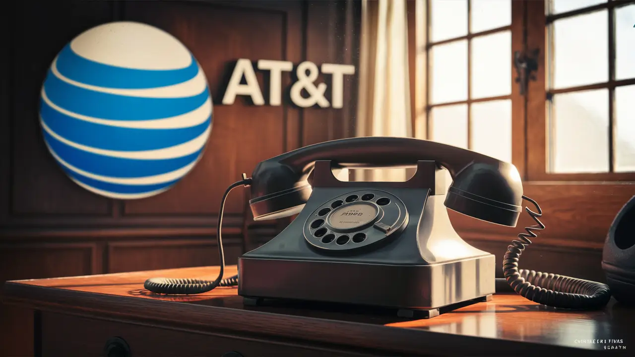 What does AT&T charge for a landline?