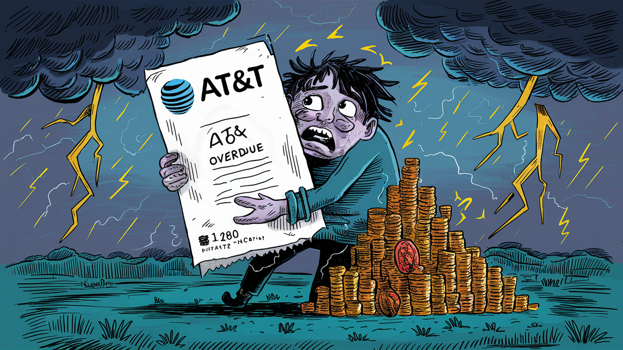 What happens if you dont pay AT&T bill?