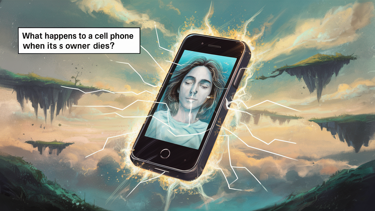 What happens to cell phone when owner dies?