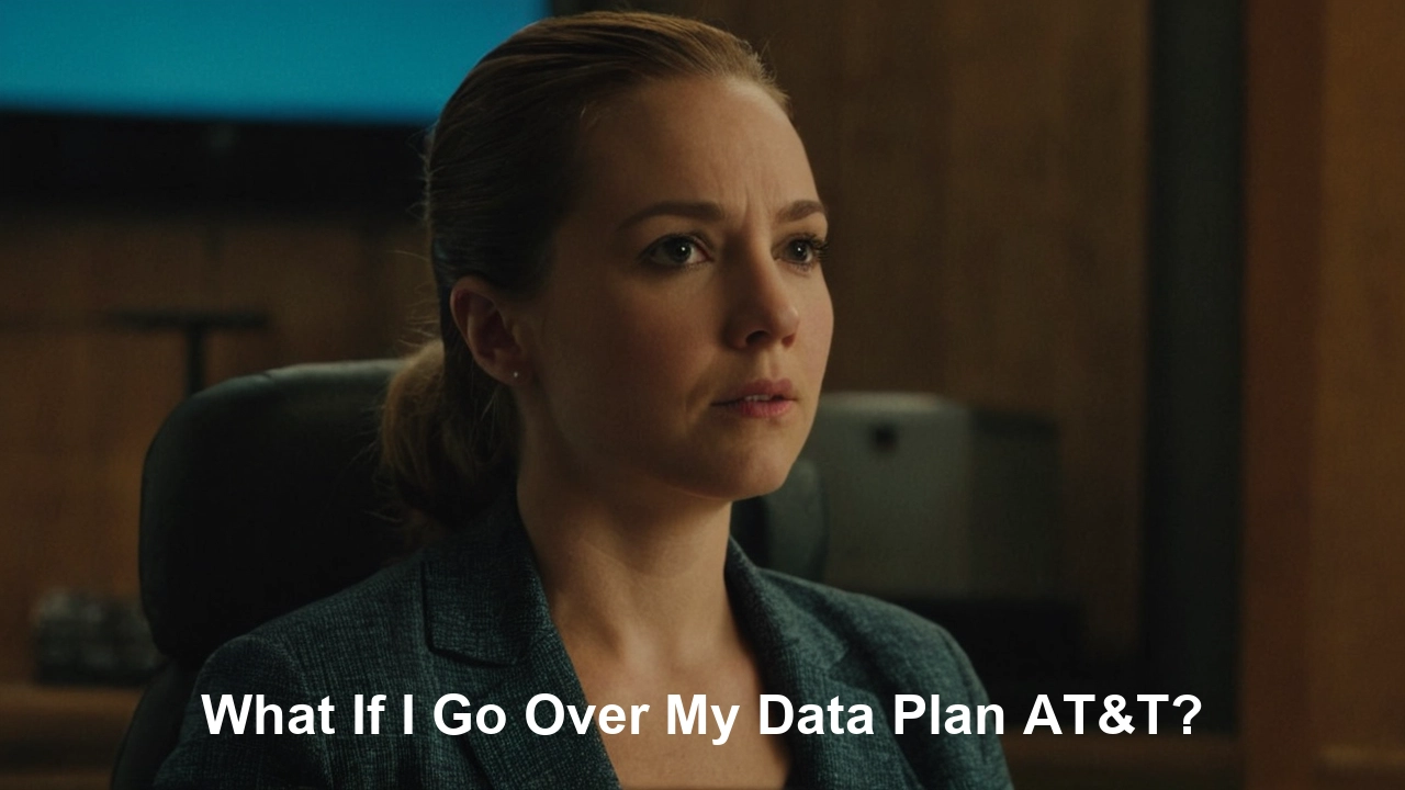 What if I go over my data plan AT&T?