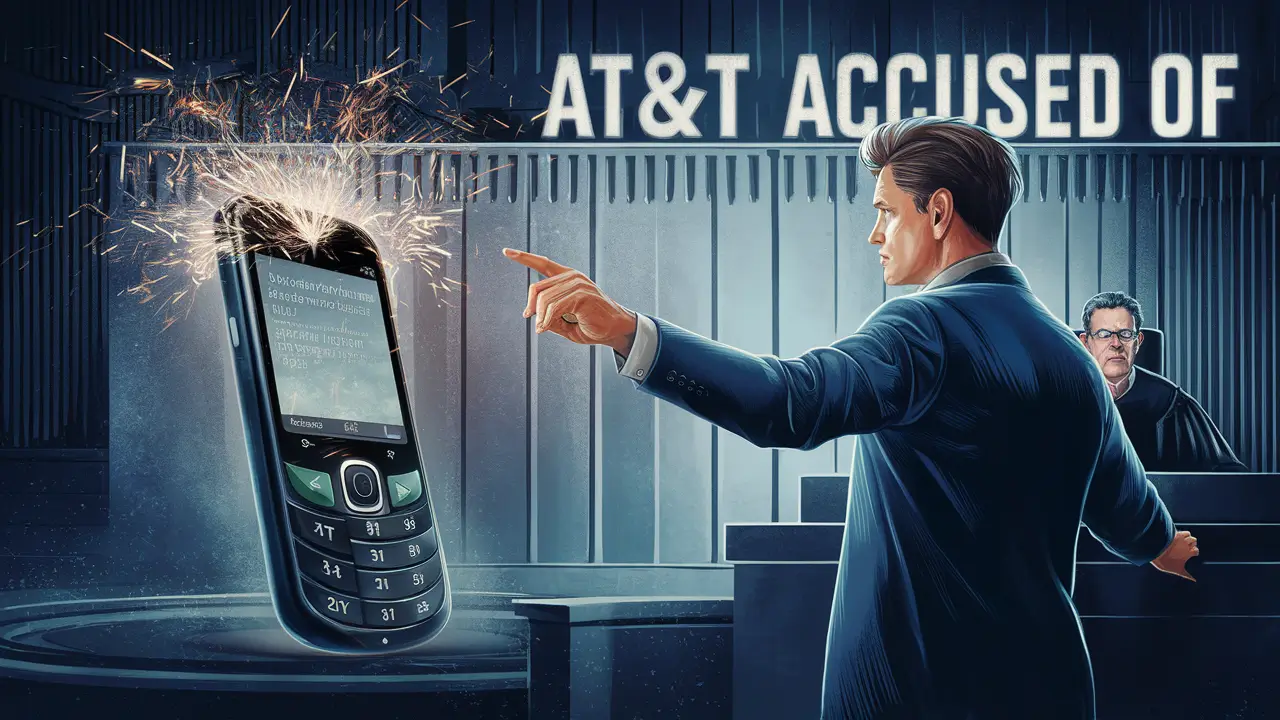 What is AT&T accused of?