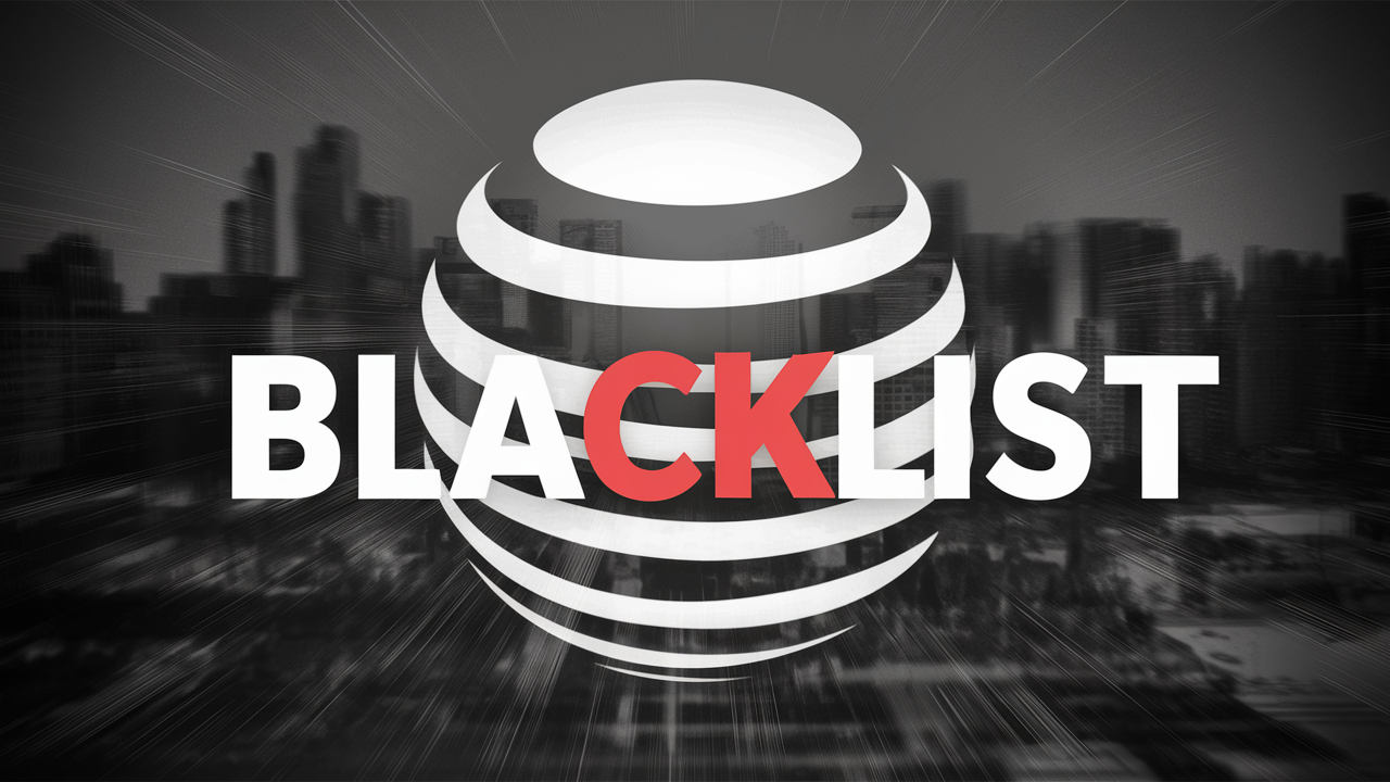 What is AT&T blacklist?