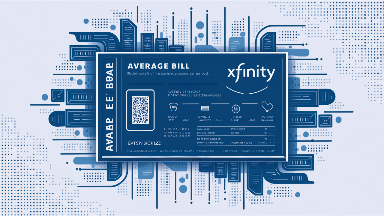 What is the average Xfinity bill?