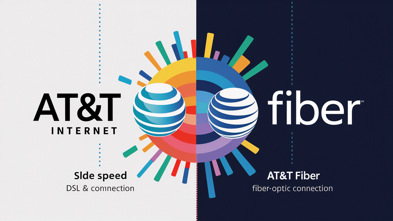 What is the difference between AT&T internet and AT&T fiber?