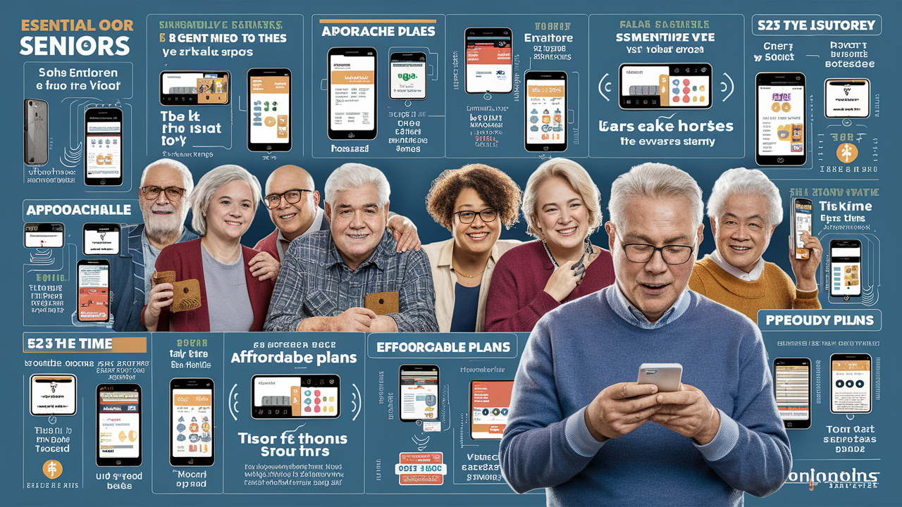 What is the least expensive cell phone plan for seniors?