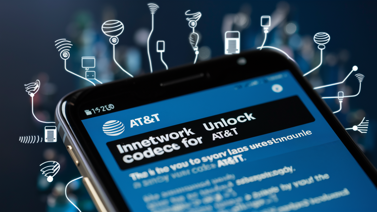 What is the network unlock code for AT&T?