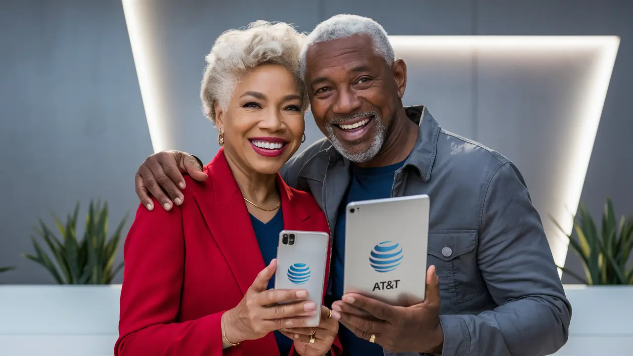 What is the senior age for AT&T?