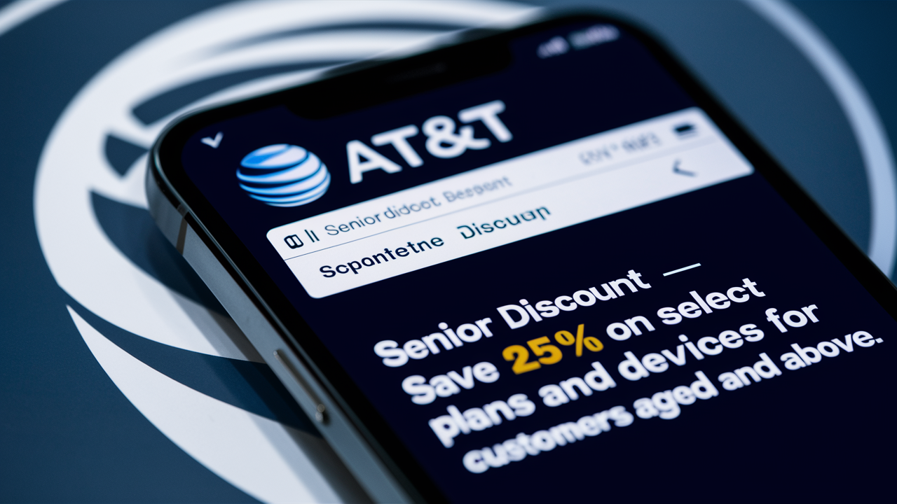 What is the senior discount for AT&T?