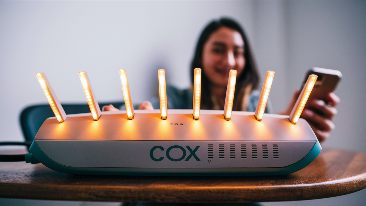 What Lights Should be on my Cox Modem?