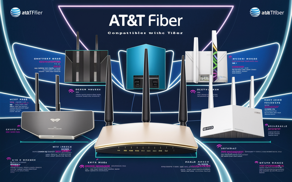 What routers are compatible with AT&T fiber?