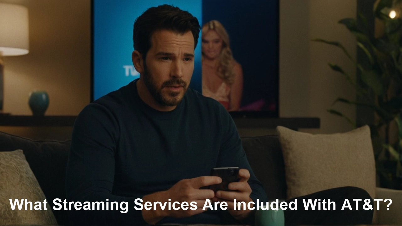 What streaming services are included with AT&T?