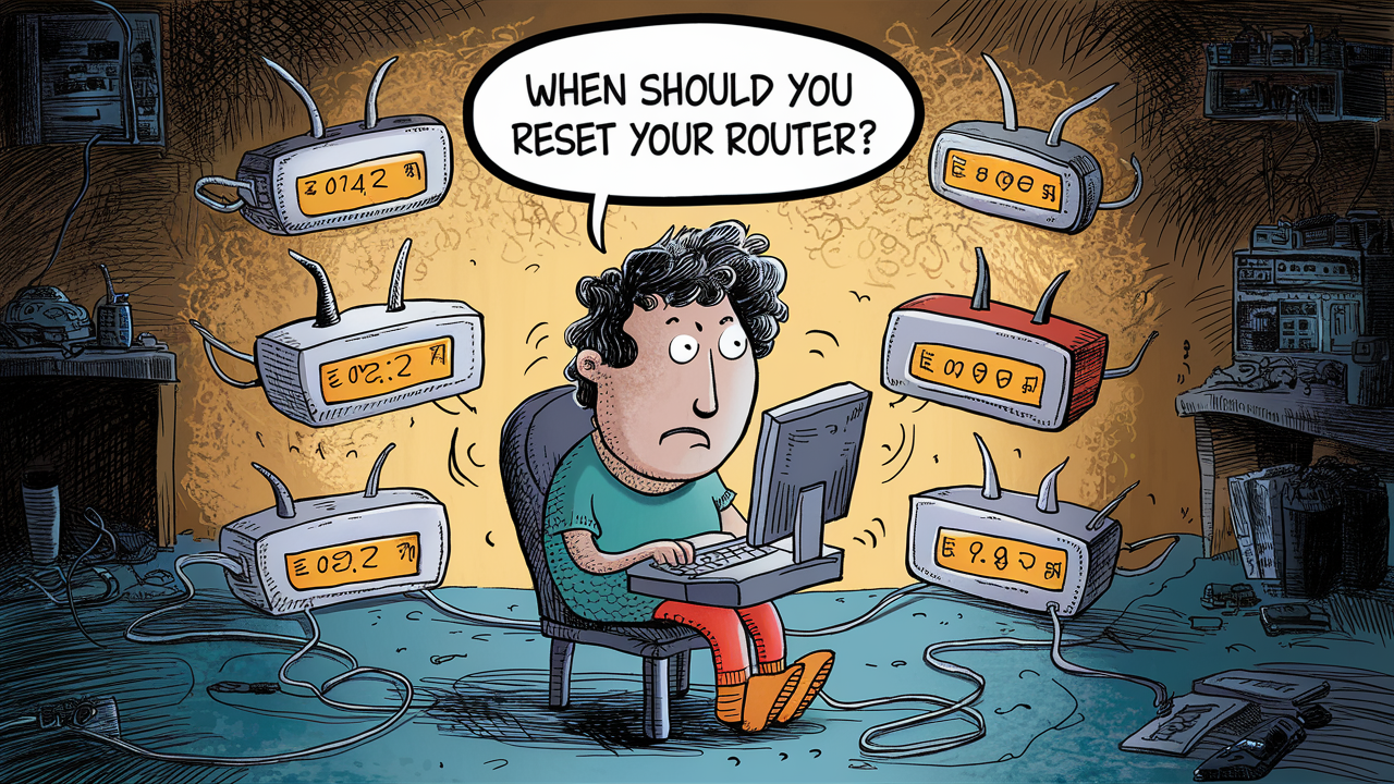 When should you reset your router?