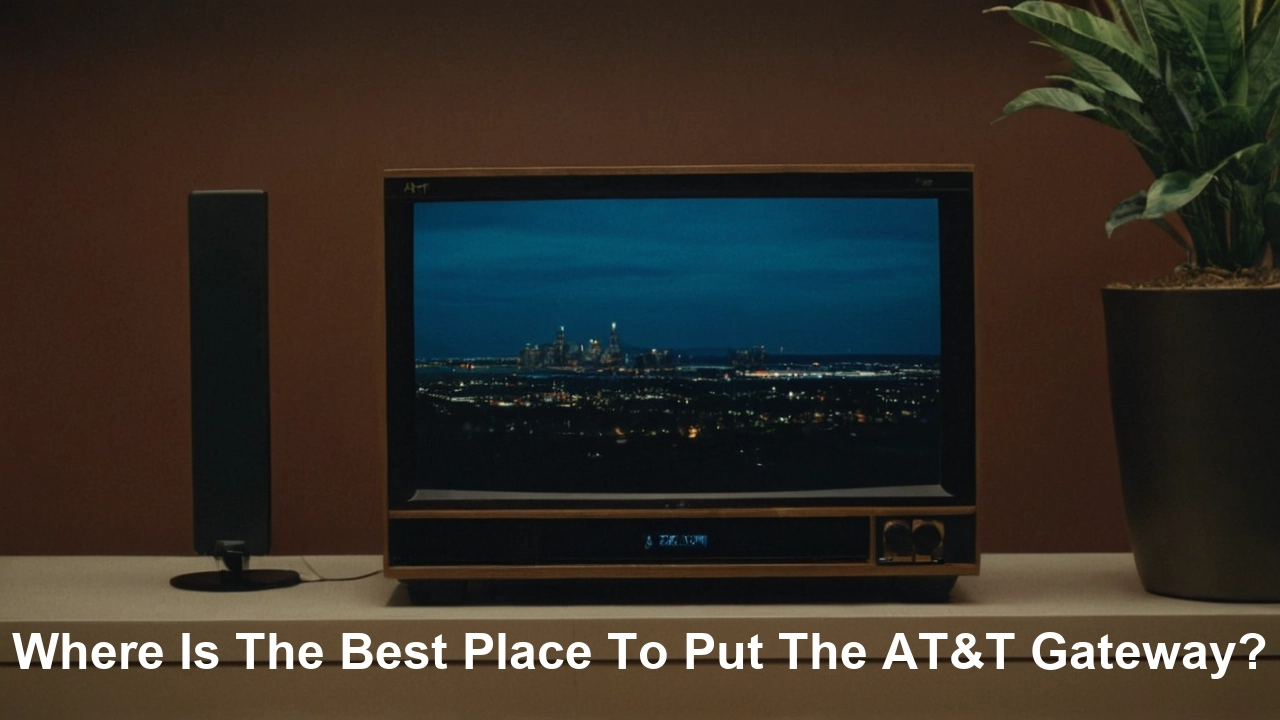 Where is the best place to put the AT&T Gateway?