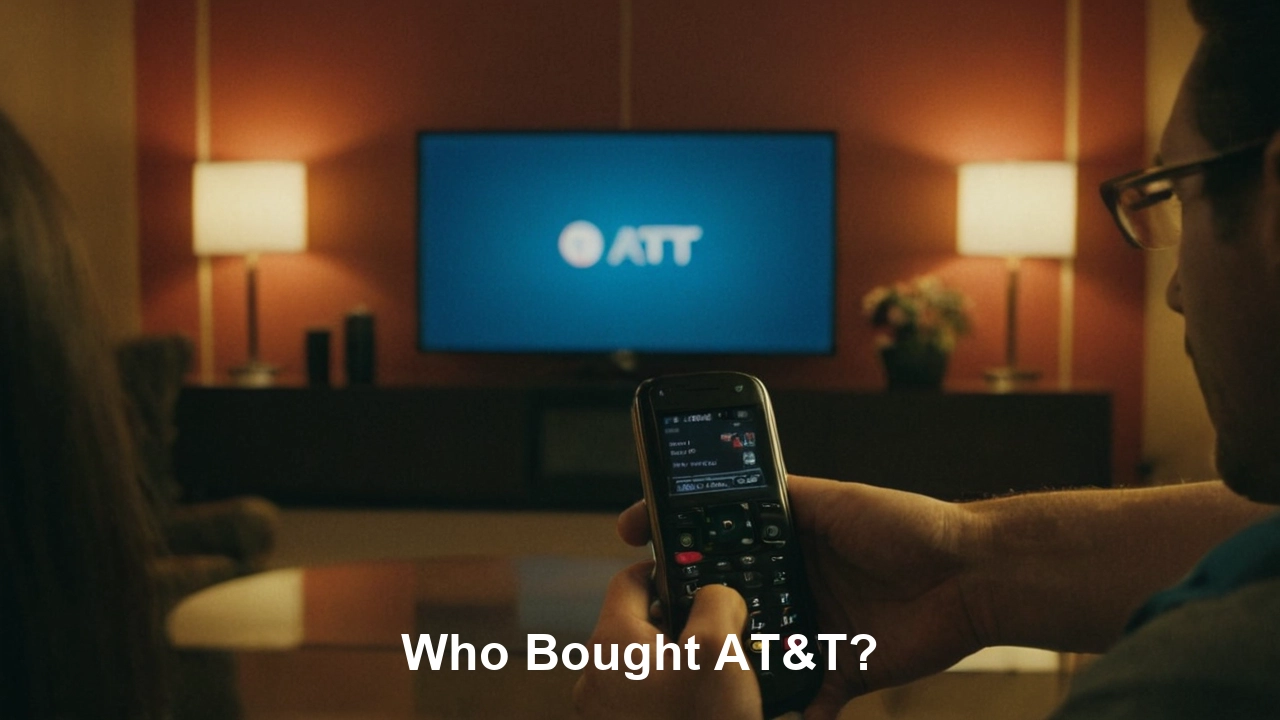 Who bought AT&T?