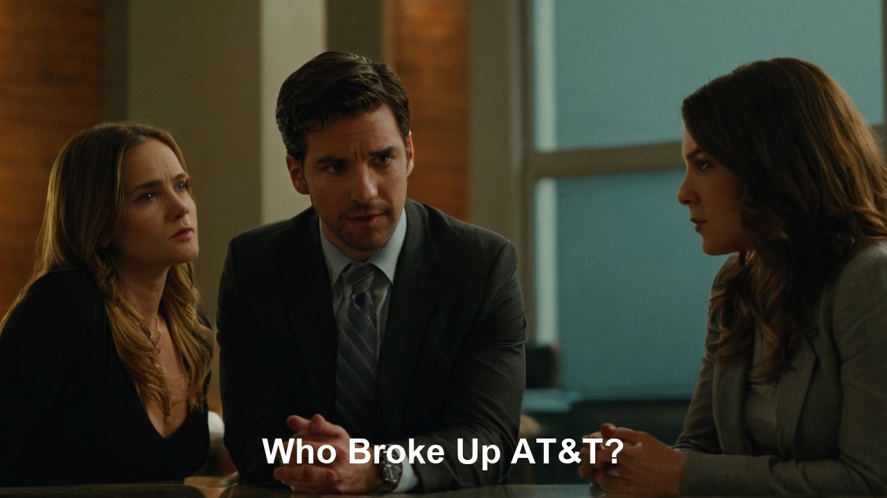 Who broke up AT&T?